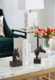 A & B Home Bronze Horse Bookends-3