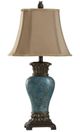 Stylecraft Blue/Bronze/Dark Brown Table Lamp-0