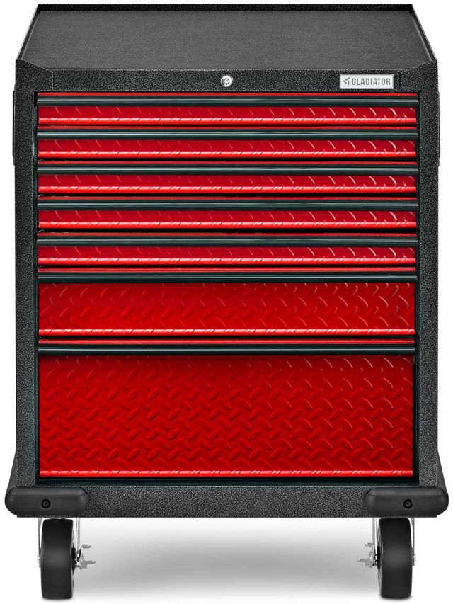 Gladiator® Premier Red Tread Modular Geardrawer Cabinet-0