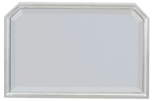Powell® Milan Silver Mirrored Jewelry Armoire-4