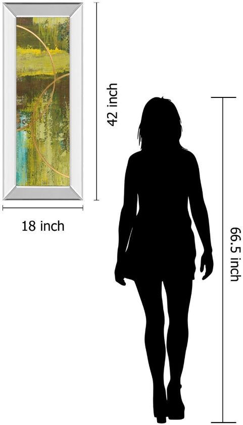 Classy Living Patrick St. Germain Aller Chartreuse Wall Art-2