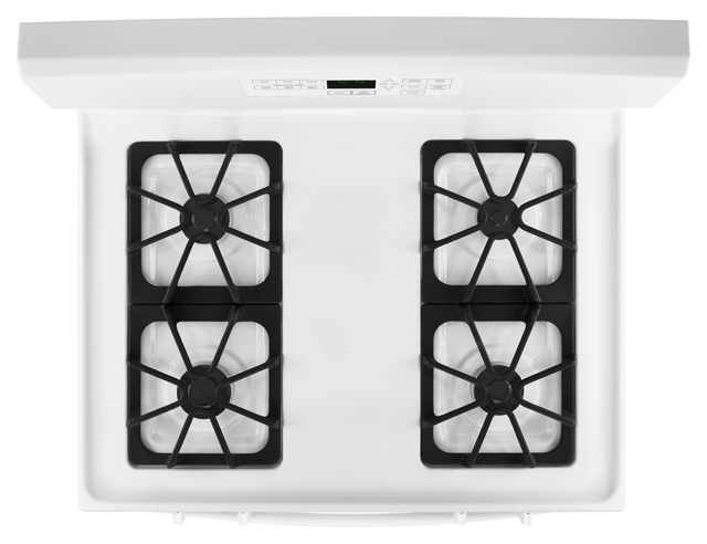 Amana® 30" White Freestanding Gas Range-2