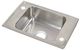 Elkay Lustertone® Classic Lustrous Satin Stainless Steel 31'' x 20'' x 8" Single Bowl Drop-In Classroom-0