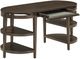 aspenhome® Sutton French Roast 60" Writing Desk-2