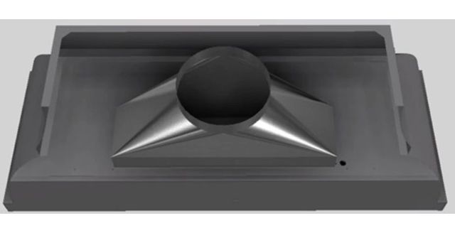 Vent-A-Hood® Designer Series 66" Gunsmoke Wall Mounted Range Hood-3