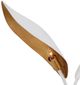 Currey & Company Yuriko Gold Leaf/White Wall Sconce-2
