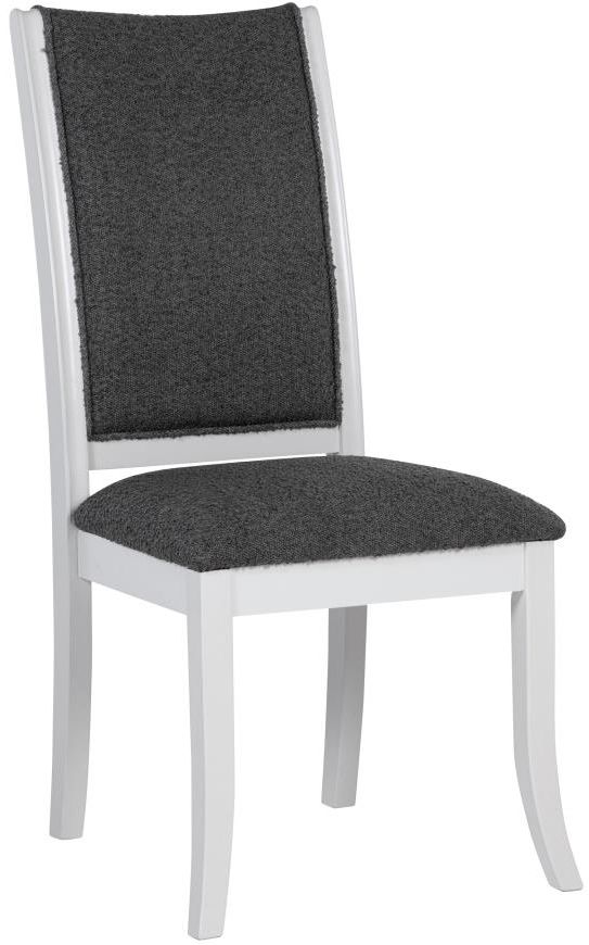 Coaster® Judd Dark Gray/Pearl White Dining Side Chair-0