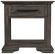 Elements International Park Ridge Charcoal End Table-2