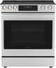Sharp 30" Stainless Steel Slide-In Electric Range with True European Convection-0