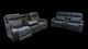 Movie Power Reclining Sofa (Black)-3