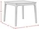 Elements International Garcia 5-Piece Black Dining Set-3