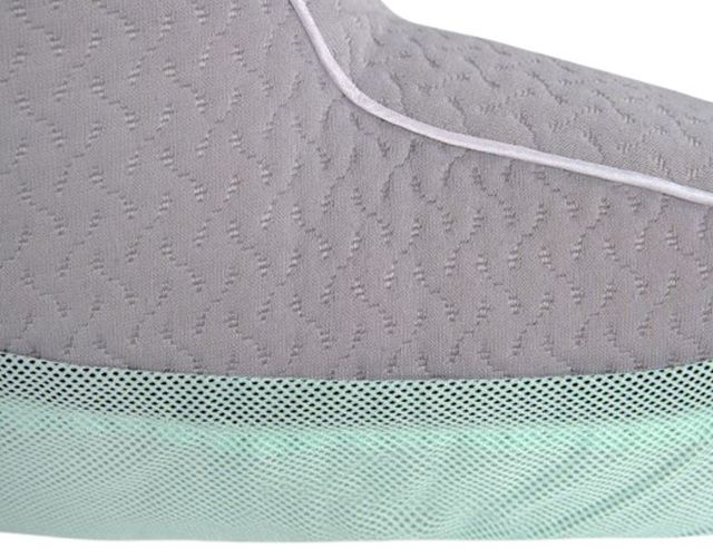 BEDGEAR® Gray/Mint Toddler Mini Backrest Pillow-2