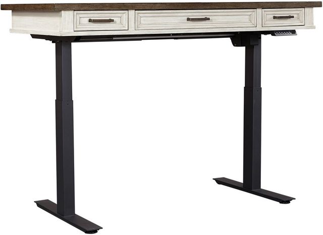 aspenhome® Caraway Aged Ivory 60" Lift Desk-2