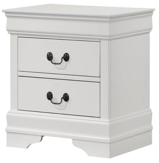 Coaster® Louis Philippe White Nightstand-2