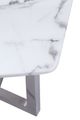 VIG Furniture Modrest Garrett Stainless Steel/White Dining Table-4