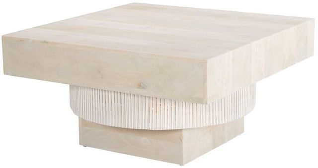 Zuo® Modern Trani Beige/Natural Coffee Table-2