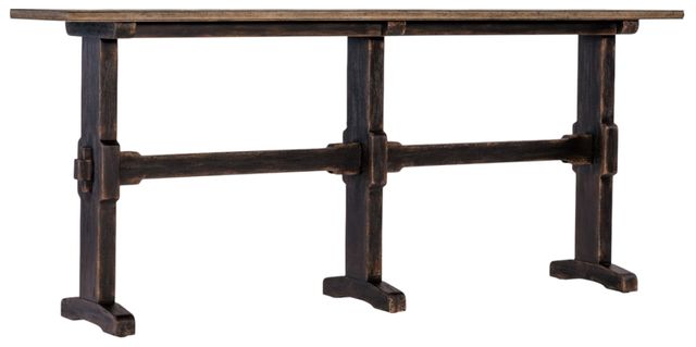 Hooker® Furniture Americana Honey Console Table with Molasses Base-0