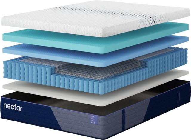 Nectar Luxe Hybrid 14" Medium Plush Tight Top Twin XL Mattress in a Box-2