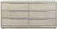 Armen Living Abbey Silver Grey Dresser -1