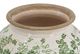 A & B Home Green/White Ceramic Flower Vase -1