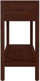 Butler Specialty Company Lark Walnut 3-Drawer Console Table-4
