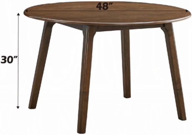 ACME Furniture Keiki Walnut Dining Table-2