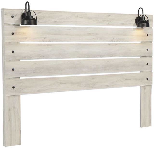 Signature Design by Ashley® Cambeck 2-Piece Whitewash King Panel Headboard Set-1