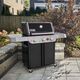 Weber® Genesis E-325 3-Burner Black Freestanding Liquid Propane Grill-2