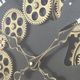 YHD Paris II Black Gear Clock-3