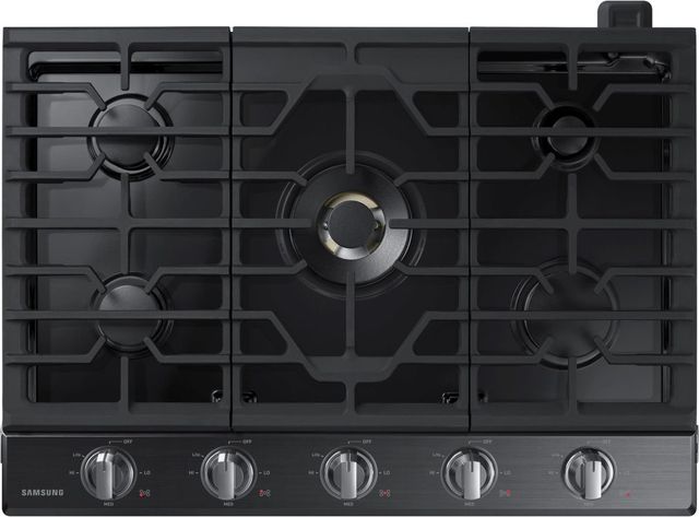 Samsung 30" Fingerprint Resistant Black Stainless Steel Gas Cooktop