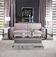 ACME Furniture Nysa Mirrored End Table with Faux Crystal Accent-4