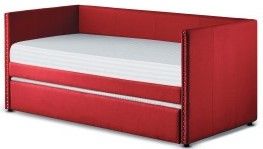 Mazin Furniture Therese Gray Daybed With Trundle-1