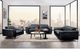 Furniture of America® Ascona Black Power Recliner-2
