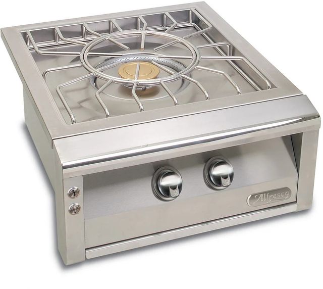 Alfresco™ Versa Power™ 24" Stainless Steel Liquid Propane Side Burner-0
