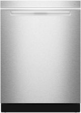 Whirlpool® 24" FingerPrint Resistant Stainless Steel Top Control Built-In Dishwasher with Total Coverage Wash Action