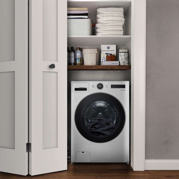 LG 5.0 Cu. Ft. Graphite Steel Washer Dryer Combo
