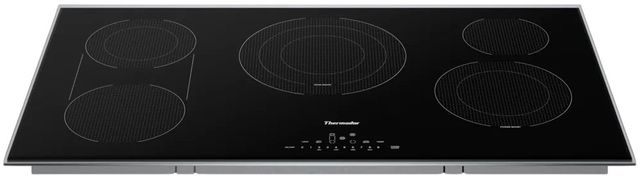 Thermador® Masterpiece® Series 36" Black Electric Cooktop-1