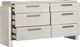Magnussen Home® Lorelei Misty Cloud Double Drawer Dresser-1