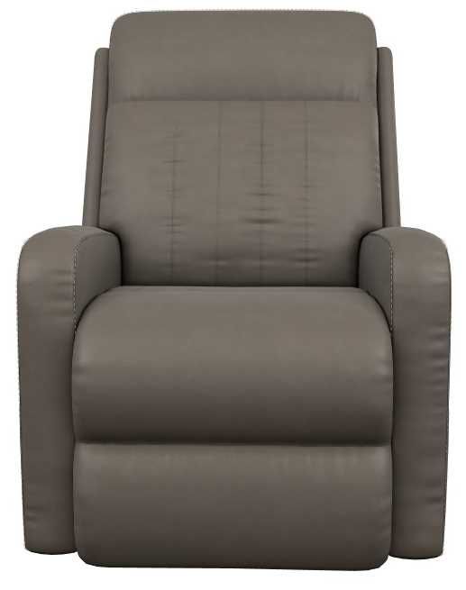 La-Z-Boy® Finley Otter Leather Power Rocking Recliner with Headrest-1