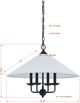 Forty West Colson Black Pendant-1