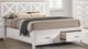 Bernards Nova II White Full X Storage Bed-0