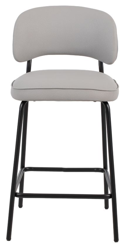 New Classic® Home Furnishings Blythe Black/Ivory Counter Stool-2