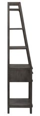 Liberty Furniture Modern Farmhouse Dusty Charcoal Leaning Bookcase-2