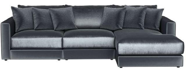 Jackson Furniture Remington 3-Piece Slate Right Arm Facing Sectional and Chaise-3