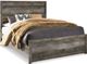 Signature Design by Ashley® Wynnlow 5-Piece Gray King Panel Bed Set-1