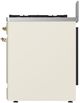 Ilve® Majestic III 30" Antique White Pro Style Dual Fuel Liquid Propane Range with Triple Glass Door and BrassTrim-3