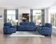 Homelegance® Holleman Blue Sofa-1