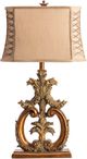 Crestview Collection Aria Antique Gold Table lamp-3