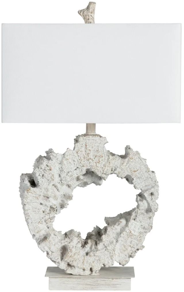 Crestview Collection Rowan White Table Lamp-1