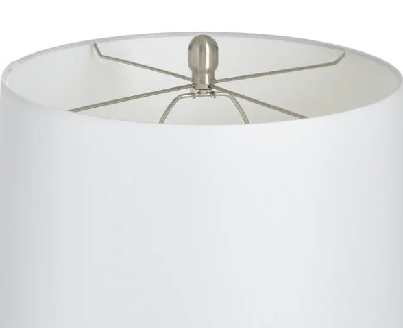 StyleCraft Evian Ivory Ceramic Table Lamp-3